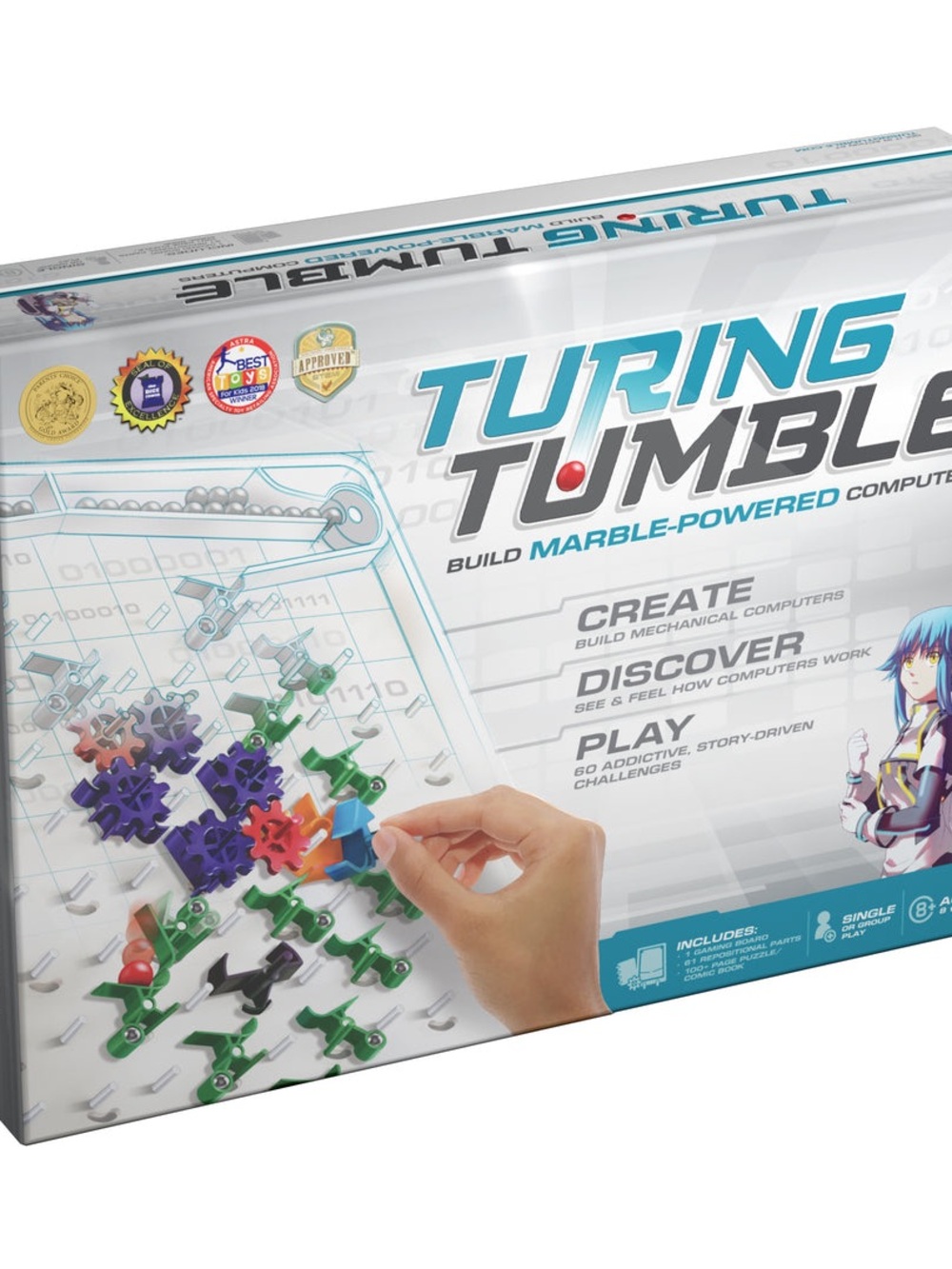 NIB Turing Tumble – Build Marble-Powered Computers 🧠⚙️